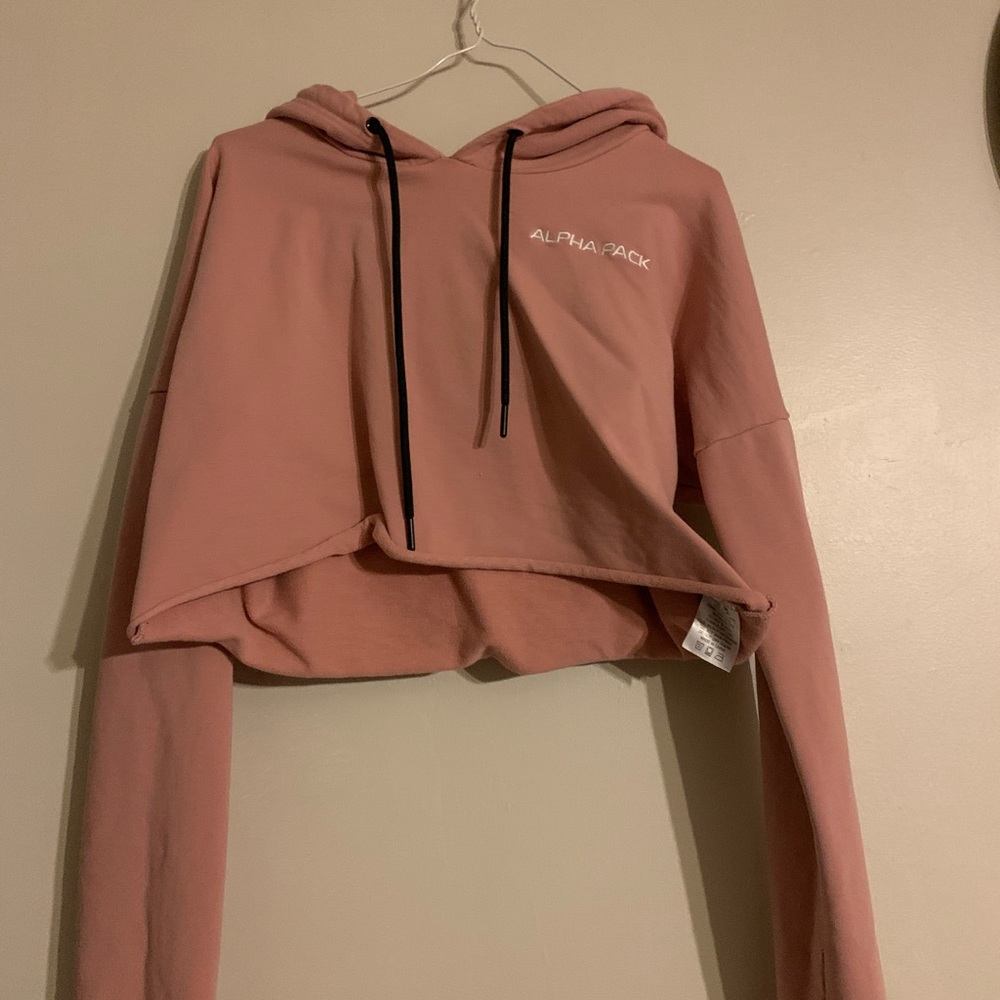 Cropped sweatshirt